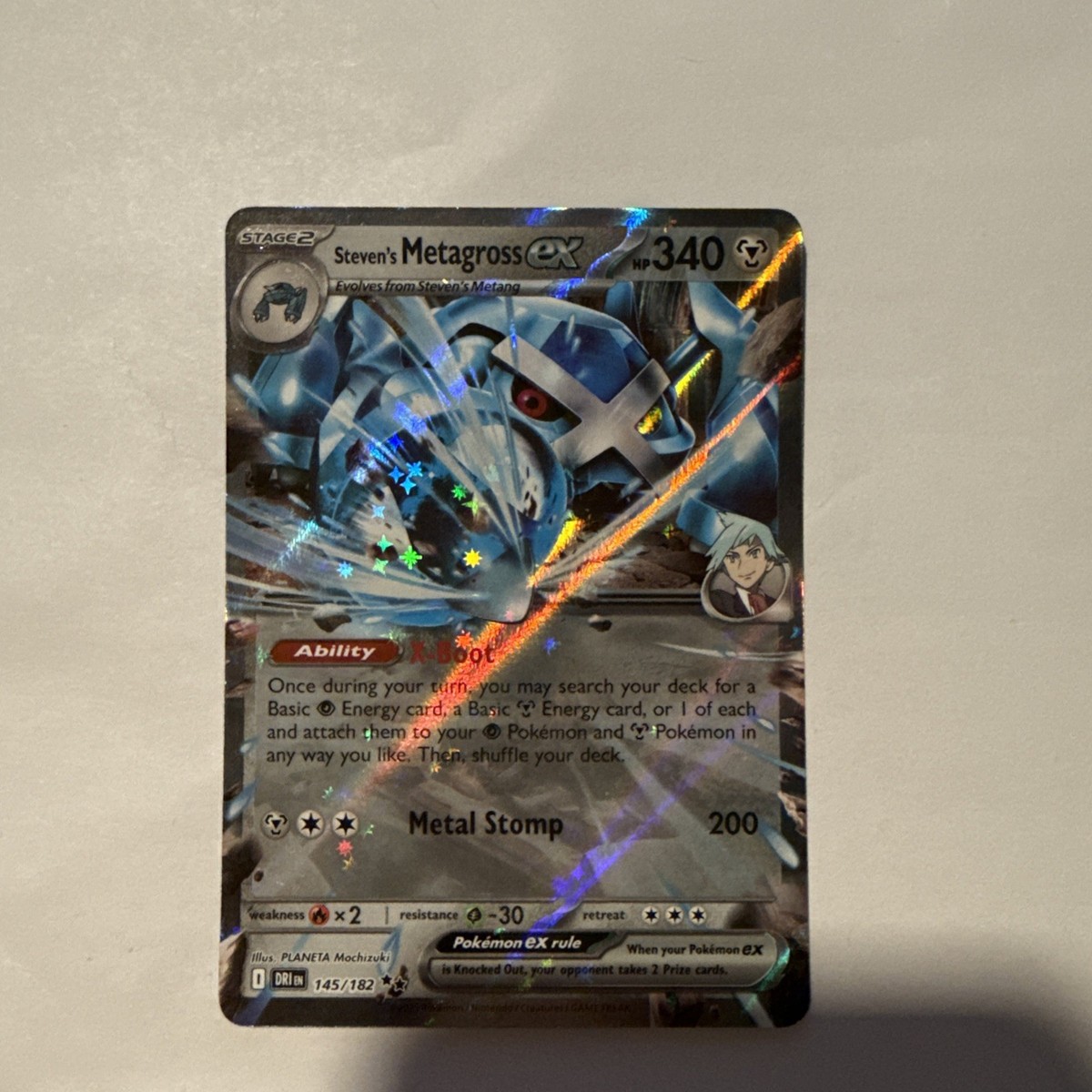 Steven's Metagross ex 145/182 Sv10: Destined Rivals Holo | eBay