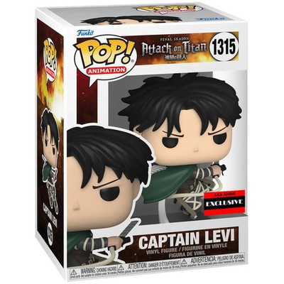 Attack on Titan - Captain Levi (AAA Exclusive) #1315 - Funko Pop! Vinyl Anime