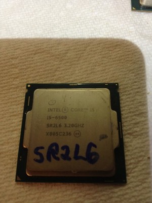 Intel Core i5-6500... SR2L6... Quad Core 3.20GHz LGA1151  Processor ...USED