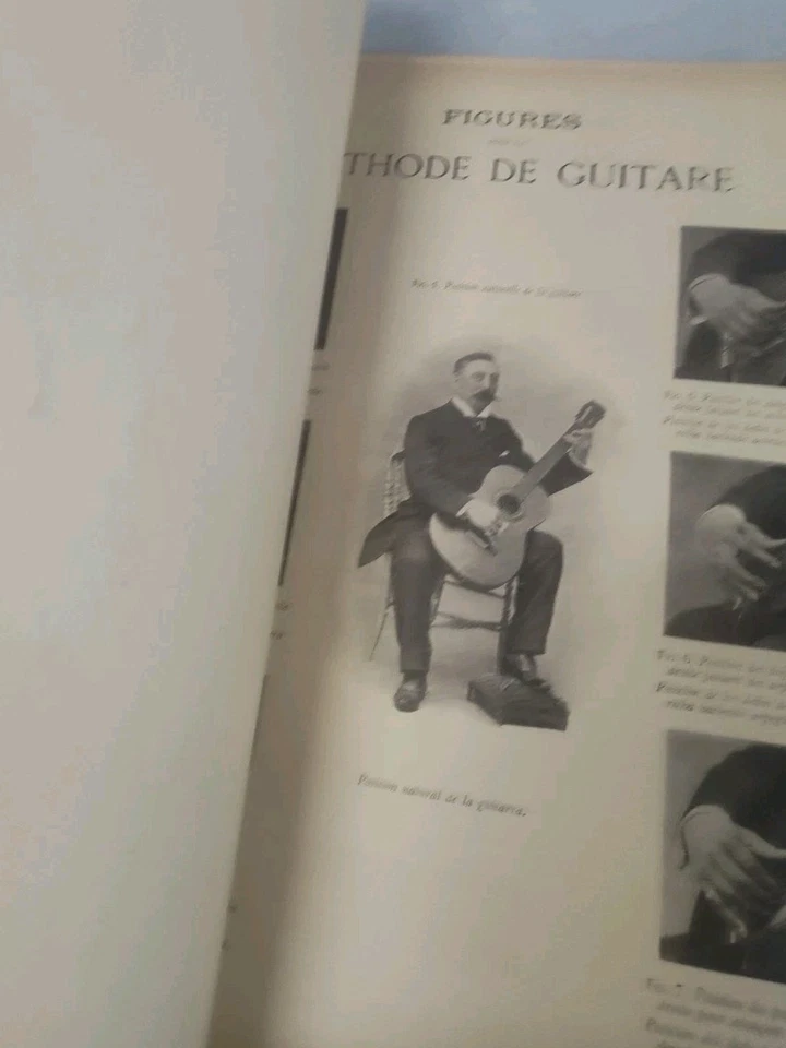 Ferdinand Sor Method For Guitar Paris N. Coste Book 31 Lessons Classical Spanish - Image 4 of 4