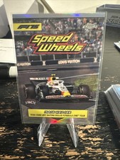 2025 Topps Chrome Formula 1 F1 Isack Hadjar Speed Wheels Refractor 75-VCARB