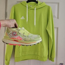Bundle adidas Terrex BOA Womens RunningShoes 5,5 + Adidas Hoodie Adult, size S