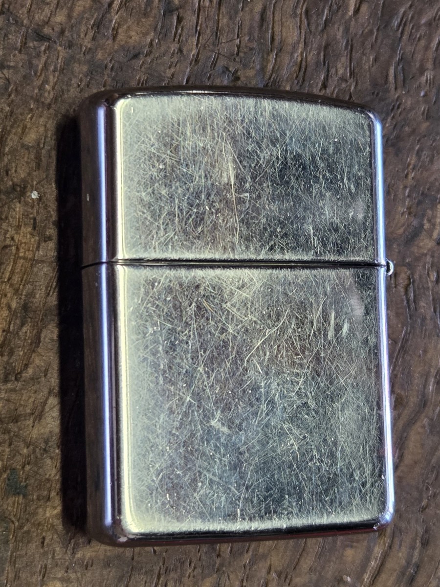Zippo Lighter, January 2005, Used w Box, Good Condition. No Flint