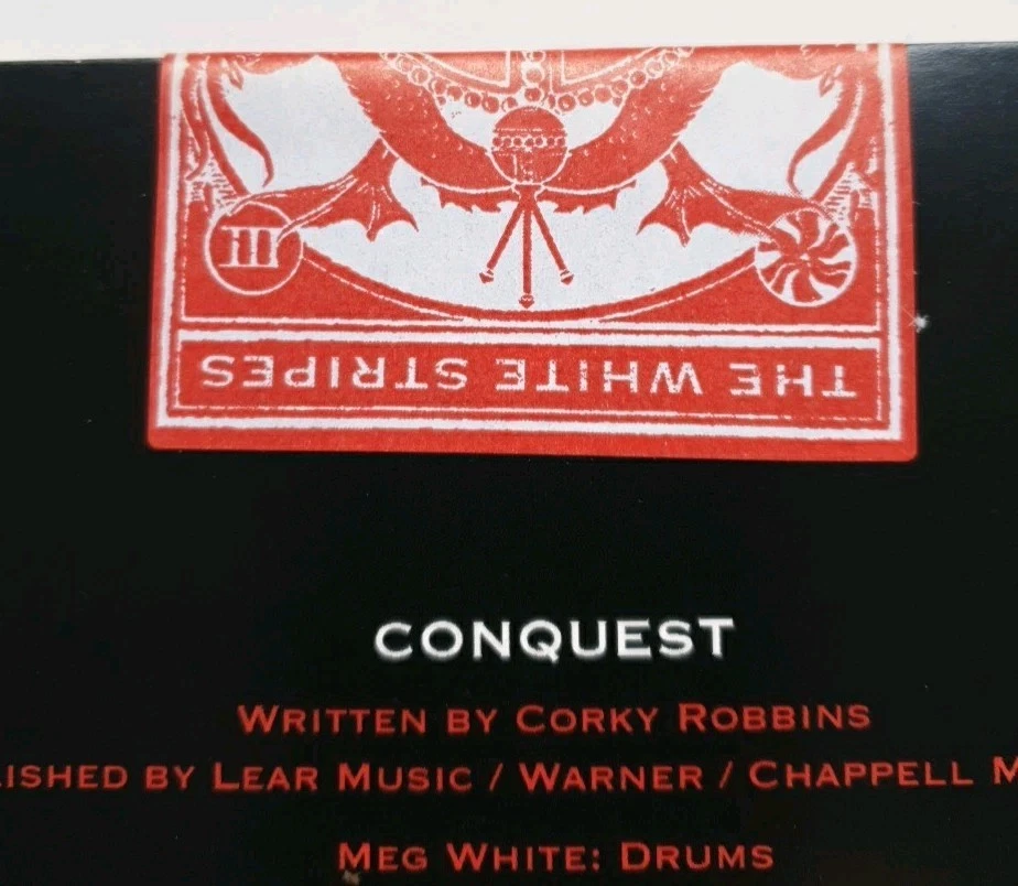 THE WHITE STRIPES - Conquest  (7" White Vinyl , 2007) Sealed, Mint XLS 320 B - Image 4 of 4