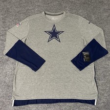 Nike On Field Dallas Cowboys Sideline Player Performance Shirt Mens 3xl Nwt Nike On Field Dallas Cowboys Sideline Player Performance Shirt Mens 3xl Nwt