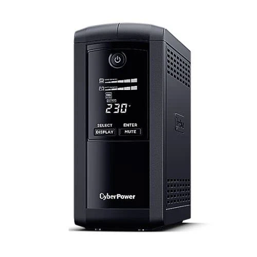 Cyberpower Value Pro 1000Va Line Interactive Tower Ups 550W Lcd Display 6X Iec A - Image 3 of 3