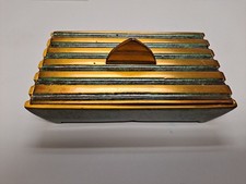 Pal-Bell Oppenheim Israel Enameled Solid Bronze Box by Maurice Ascalon