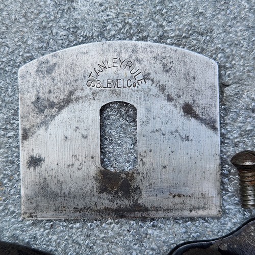 Stanley Rule & Level Co. Spokeshave. 1874-1884 Logo. Flachboden. - Bild 3 von 15