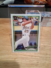 2026 Topps Series 1 1991 Mark Mcgwire T91-44 Athletic Baseball Card 3S￼