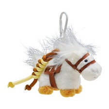Horse Plush Keychain Pendant Horse Stuffed Animal Bag Charm Pony Plush Toy
