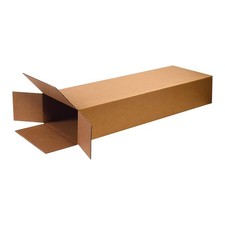 Side Loading Boxes, 18" x 6" x 45", Kraft Pack of 5 