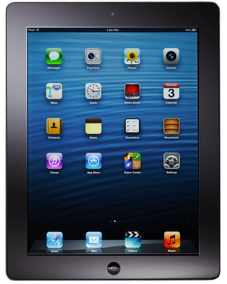iPad　A1458 Apple iPad (4th Generation) A1458 16 GB, Wi-Fi Only, 9.7 in