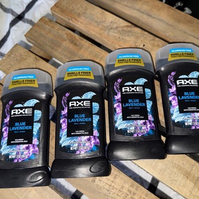 Axe (4-PACK) 48H Anti Sweat Antiperspirant Sticks for Men Blue Lavender 2.6 oz
