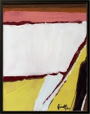 Finelli Original Art 11x14 PAINTING ABSTRACT EXPRESSIONISM Painting ARTWORK G3J