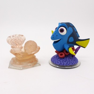 Disney Infinity 3.0 Finding Nemo Dory Figure & Coral Play Set Piece Loose