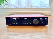 Focusrite Scarlett 8i6 3rd Gen   USB audio interface with pro quality preamps