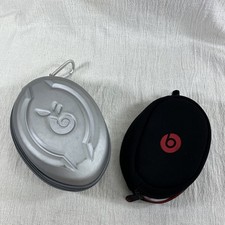 2- Beats Headphone CASES ONLY  Zippered 1- Hard shell 1- Soft shell
