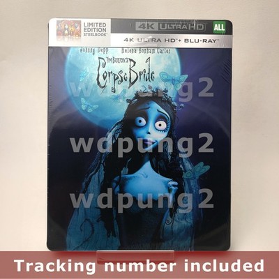 Tim Burton's Corpse Bride - 4K UHD + BLU-RAY Steelbook