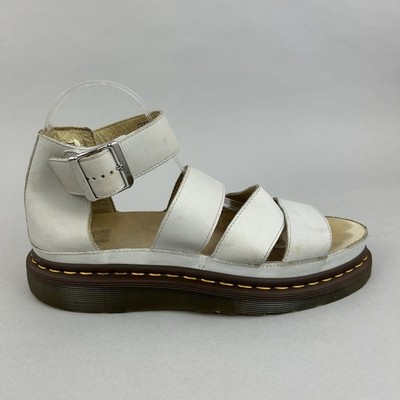 Dr Marten Clarissa Chunky Leather Slingback Roman Gladiator Sandals Shoes 41 UK7