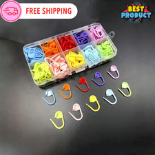 Stitch Markers Set of 120X Crochet Stitch Markers for Knitting Yarn  DIY Crafts