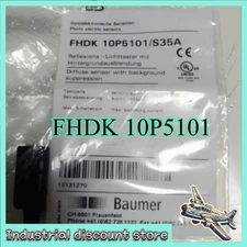 1PCS NEW BAUMER FHDK 10P5101/S35A PHOTOELECTRIC SENSOR Fast Shipping
