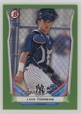 2014 Bowman Draft Top Prospects Green 23/75 Luis Torrens #TP-55 sh7