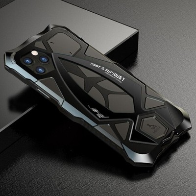 Metal Aluminum Shockproof Case For iPhone 17 Pro Max 16  Pro Max 16e 15 14 13 12