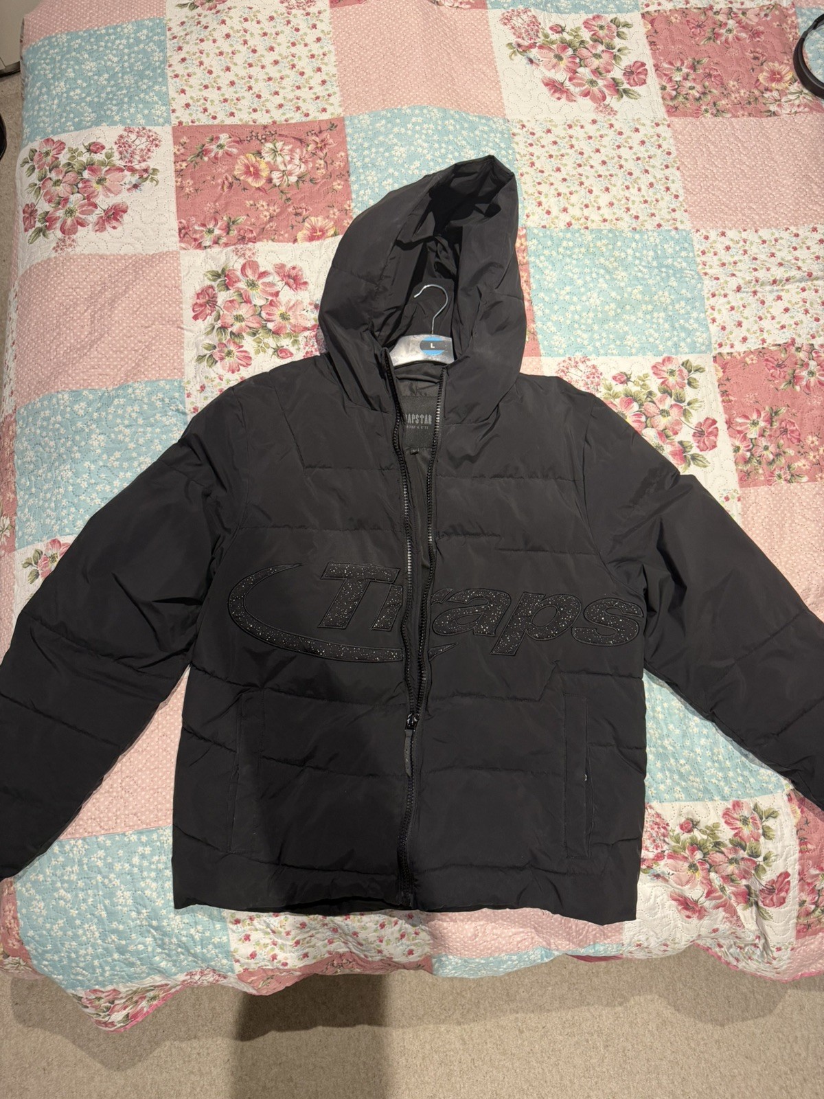 Trapstar Hyperdrive Puffer Jacket “Oreo” Black – … - image 1