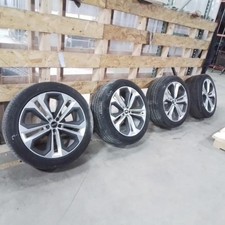 2021 AUDI Q7 21X9-1/2 Wheel Set of 4 A/A- Condition 5 Twin Spoke OEM Gray