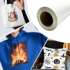 24"x98´ PU Heat Transfer Vinyl Eco-Solvent Printable Vinyl for Dark Tee 75Micron