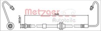Metzger Autoteile Bremsschlauch 4119371 FüR Renault Laguna 3 BT0 KT0 DT0 Dci 16V