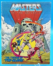1982 Mattel MOTU Masters of Universe TERROR OF TRI-KLOPS Mini Comic Book USA