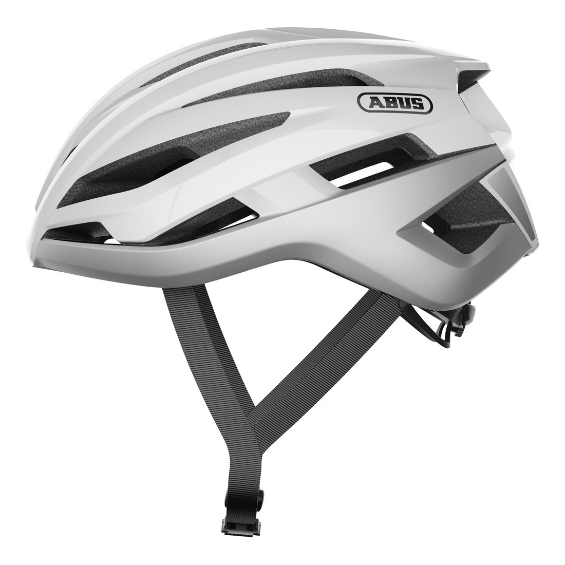 Casco Stormchaser Blanco Polar Abus Bicicleta