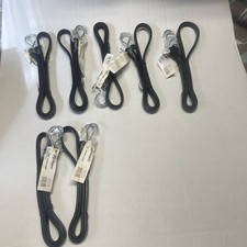 7-44  Heavy Duty NATURAL RUBBER Tarp Straps TARP TIE DOWN Bungee Cords 41  EDPM