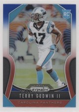 2019 Panini Prizm Rookies Red White & Blue Prizm Terry Godwin II #393 z7h