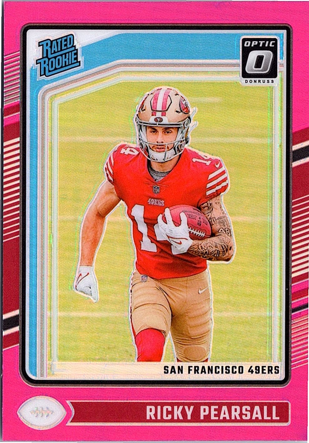 2024 Donruss Optic #284 Ricky Pearsall Pink