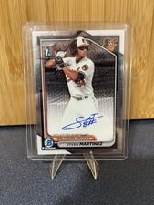 2024 Bowman Chrome Stiven Martinez #CPA-SM 1st Bowman Auto