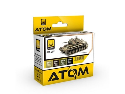 AMMO MIG - Atom Acrylic Paint Set WWII Soviet Vehicles Camouflage 20741