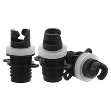 3pcs Inflatable Boat Valve Converter - Paddle Board Pump Adapter - Plastic Air