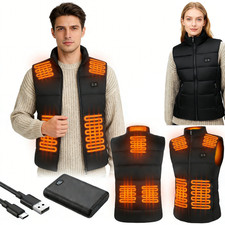 Heated Vest for Men/Women with 10000 Mah Batt...