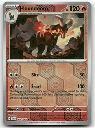 Houndoom 008/064 Common Shrouded Fable Reverse Holo