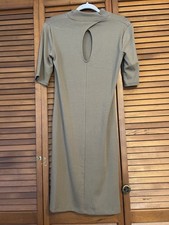 GAP Modern Mockneck Mini Dress #792860 Size Medium Moss