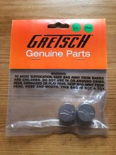 2 X Gretsch Genuine Guitar Parts USA Chrome Knobs New