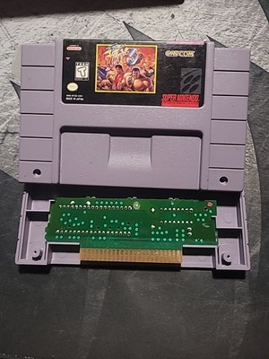 Mint Super Nintendo Final Fight 3 Authentic Cleaned Tested Working Very Rare