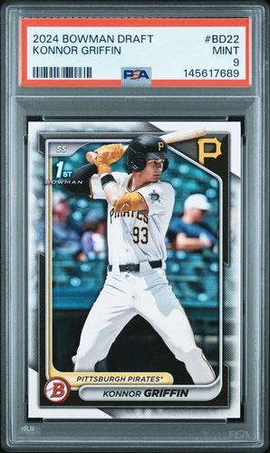 2024 Bowman Draft - #BD22 Konnor Griffin 1st Bowman Prospect PSA 9