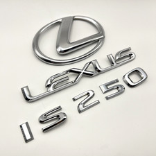  Oem 2006-2013 Lexus Is250 Rear Trunk Chrome Emblem Badge Nameplate 75443-5307
