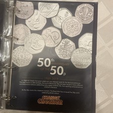 The 50th Anniversary of The 50p 1969 - 2019  Coins Set Incl Kew Gardens!