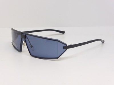 DIOR TROIKA/SML 003QO Sonnenbrille mattschwarz mit grauen Gläsern Unisex Vintage