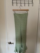 VTG 90's Betsey Johnson NY Spring 2000 s Floral Slip Skirt