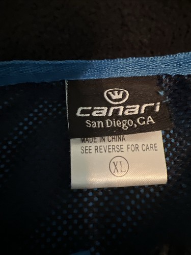 Chaqueta CANARI Hombre XL Solar Flare Elite Azul Eléctrico Mangas Convertibles - Imagen 3 de 13